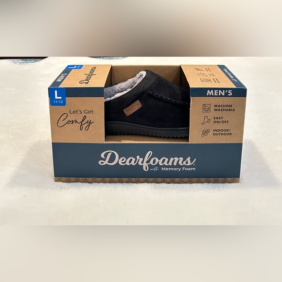 Dearfoams Men's Memory Foam Slipper - Picture 11 of 16